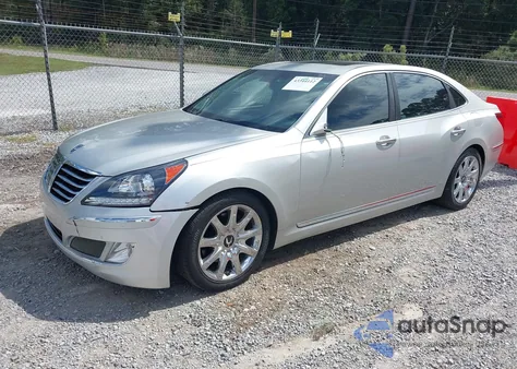 2011 Hyundai Equus Signature из США, поврежденный, VIN KMHGH4JF7BU035935